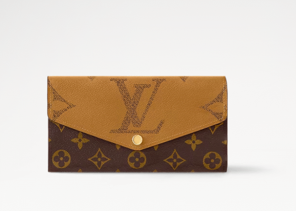 M80726 Sarah Wallet Monogram and Monogram Reverse coated canvas