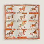 A Toute Allure scarf 90 blanc