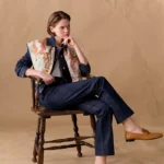 Academia Hippica scarf 90 blanc - Image 2