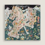 Academia Hippica scarf 90 noir