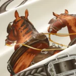 Attelage en Arbalete forever scarf 90 Rouge cuit - Image 2