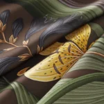 Bouquet Final scarf 90 ébène - Image 2