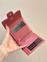 Chanel wallet Leather Made 8288 Wine - Image 4