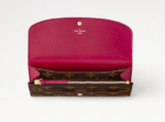 M60697 CUSTOMIZABLE Emilie Wallet Fuchsia / Pink - Image 2