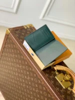 M27147 Louis Vuitton Passport Cover Forest Green - Image 2