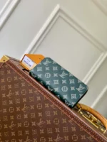 M27178 Louis Vuitton Zippy Wallet Horizontal Forest Green