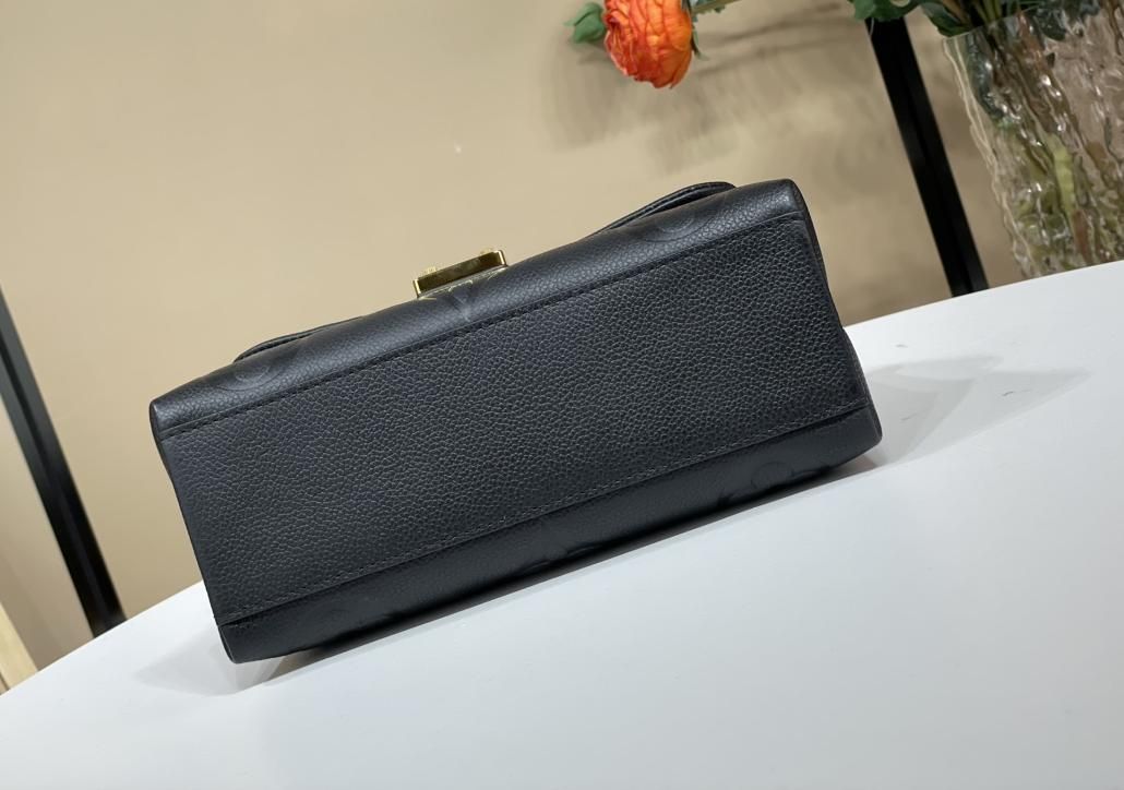 Louis Vuitton Madeleine BB One Handle Shoulder Crossbody Bag Black Monogram Leather M46008 - Image 5