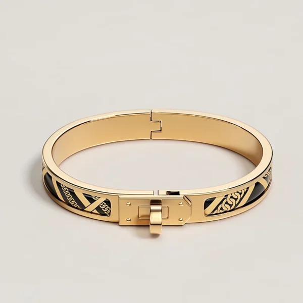 Mini Clic Kelly Tartan & Chaines bracelet