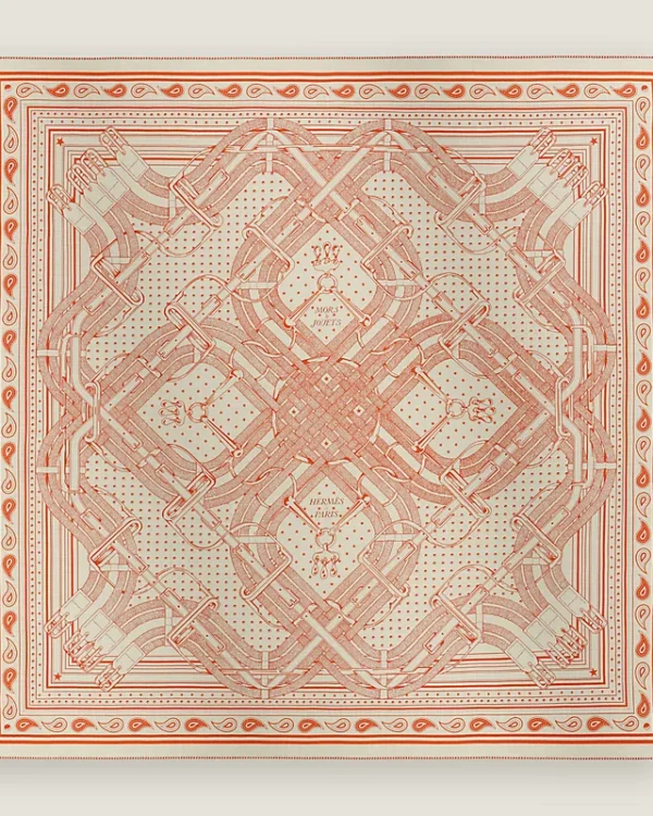 Mors a Jouets Bandana shawl 140 orange