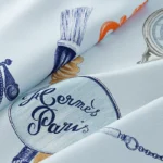 Nous Sommes Inseparables scarf 90 bleu ciel - Image 2