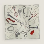 Nous Sommes Inseparables scarf 90 argent