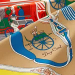 Palonniers scarf 70 jaune vif - Image 2