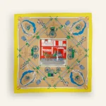 Palonniers scarf 70 jaune vif