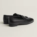 Paris loafer Noir Loafer in goatskin with signature Paris buckle - Image 2