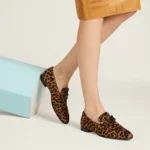 Paris Loafer in moire calfskin with signature Paris buckle - Image 3