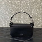 Valentino Garavani Locò Small Embroidered Shoulder Bag Black - Image 2