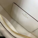 Valentino 6W2P0AK3SNP_I16 Vlogo Signature Mini Hobo Bag In Grainy Calfskin White - Image 2