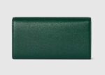 Gucci Half Horsebit continental wallet Green soft grainy leather - Image 3