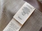 Gucci rinted GG cotton wool lame shawl 845243-4 - Image 4