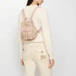 Mini Horseshoe Backpack​ Pink - Image 3