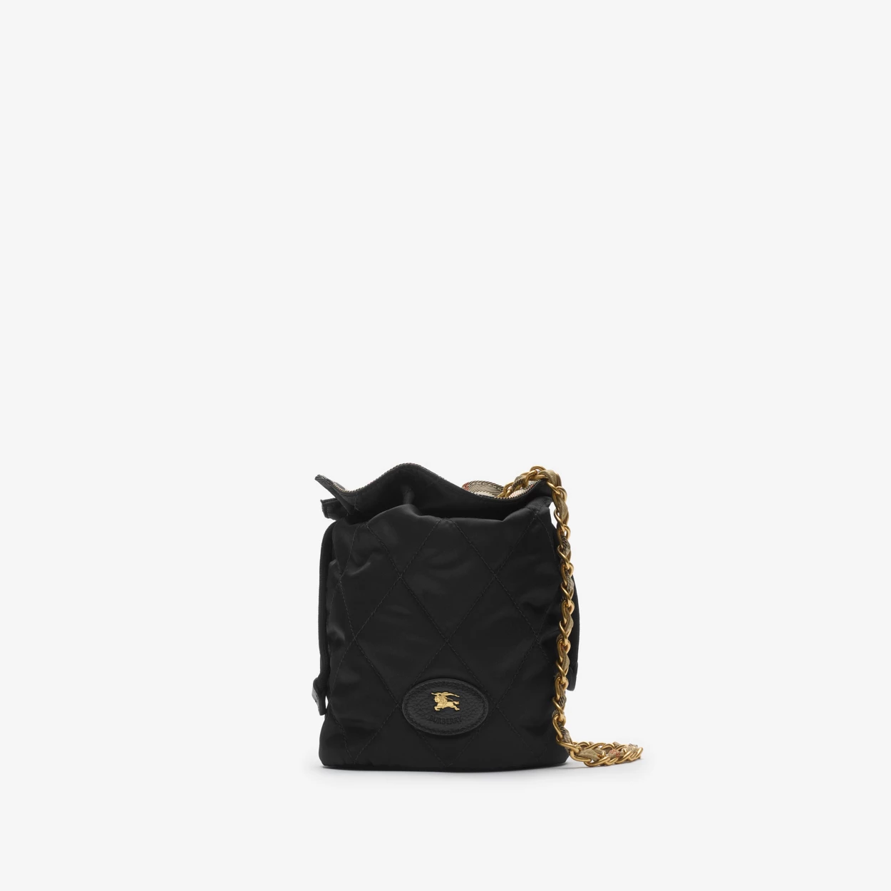 3463B49F-8D24-457A-AC9C-75350C1DE3B3 Horseshoe Chain Pouch Black - Image 1