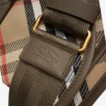 Small B Clip Messenger Bag Sand - Image 5