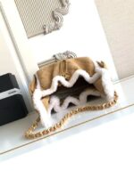 CHANEL 25 Handbag AS5293 Suede Calfskin brown - Image 2