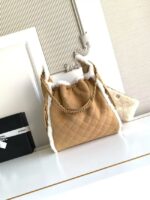 CHANEL 25 Handbag AS5311 Suede Calfskin brown - Image 6