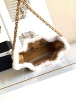 CHANEL 25 Handbag mini AS5631 Suede Calfskin brown - Image 2