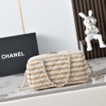 CHANEL Clutch With Chain AP4986 Beige & Light Beige - Image 4