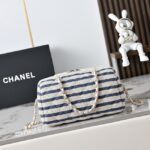 CHANEL Clutch With Chain AP4986 blue - Image 6