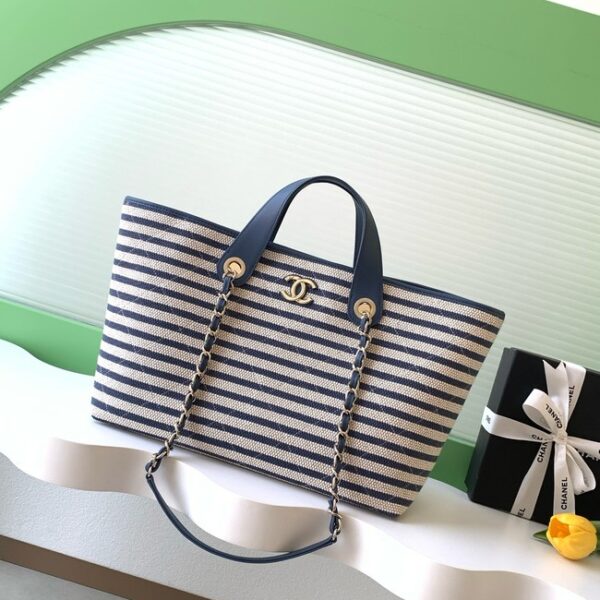 CHANEL Large Tote AS60074 blue