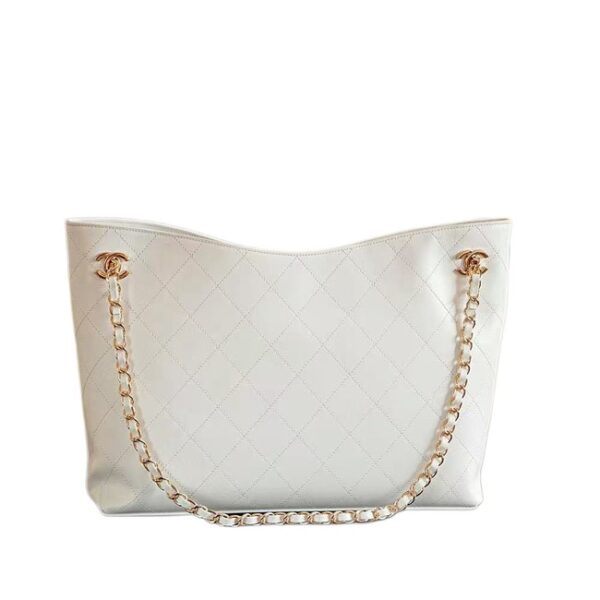 CHANEL Shoulder Bag 66971 white