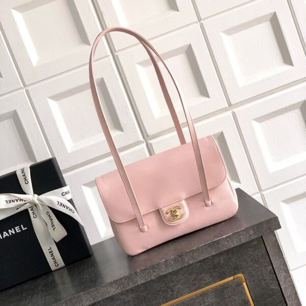 CHANEL Small Flap Bag AS6130 pink