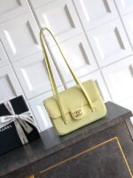 CHANEL Small Flap Bag AS6130 yellow