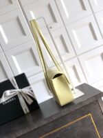 CHANEL Small Flap Bag AS6130 yellow - Image 3