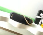 CHANEL Small Tote Braided Raffia AS6015 Black & White - Image 3