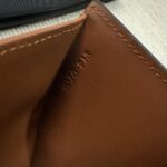 Celine FINE STRAP WALLET NINO IN SUPPLE GRAINED CALFSKIN 10M962 TAN - Image 6