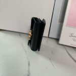 Celine SMALL FLAP WALLET TRIOMPHE IN SHINY CALFSKIN 10L653 black - Image 4