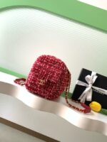 Chanel Bowling Bag AS5791 Red - Image 3
