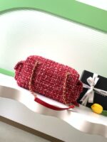 Chanel Bowling Bag AS5791 Red - Image 4