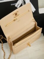 Chanel Wallet On Chain AP3938 Apricot - Image 5