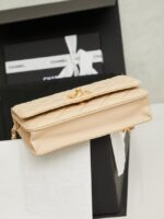 Chanel Wallet On Chain AP3938 Apricot - Image 6