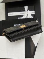 Chanel Wallet On Chain AP3938 black - Image 4