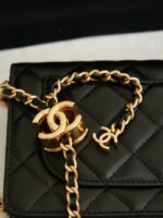 Chanel Wallet On Chain AP3938 black - Image 5