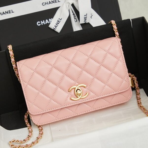 Chanel Wallet On Chain AP3938 pink