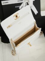 Chanel Wallet On Chain AP3938 white - Image 2
