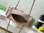 Chanel velvet Bowling Bag AS5791 Cream - Image 2