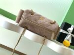 Chanel velvet Small Bowling Bag AS5792 Khaki - Image 3