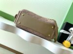 Chanel velvet Small Bowling Bag AS5792 Khaki - Image 7